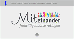Desktop Screenshot of freiwilligenboerse-ratingen.de